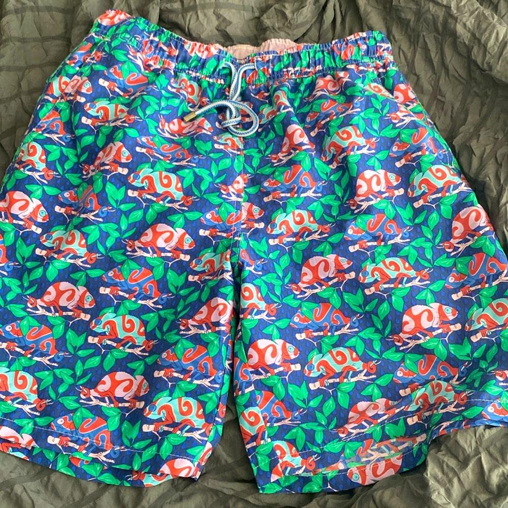 Peter Millar Chameleon Board shorts Seaside collection men’s Small